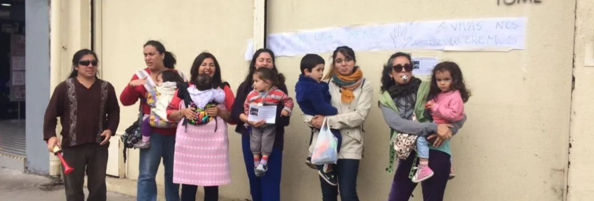 Realizan funa contra presunto agresor de mujeres en Tomé