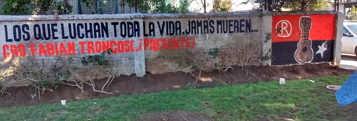 Homenajeamos póstumamente a nuestro compañero Fabián Troncoso Ovando