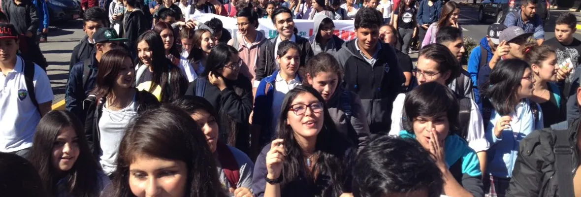 [FOTOS] Denuncian que proyecto de Ley de Educación Superior es una mofa a la sociedad chilena