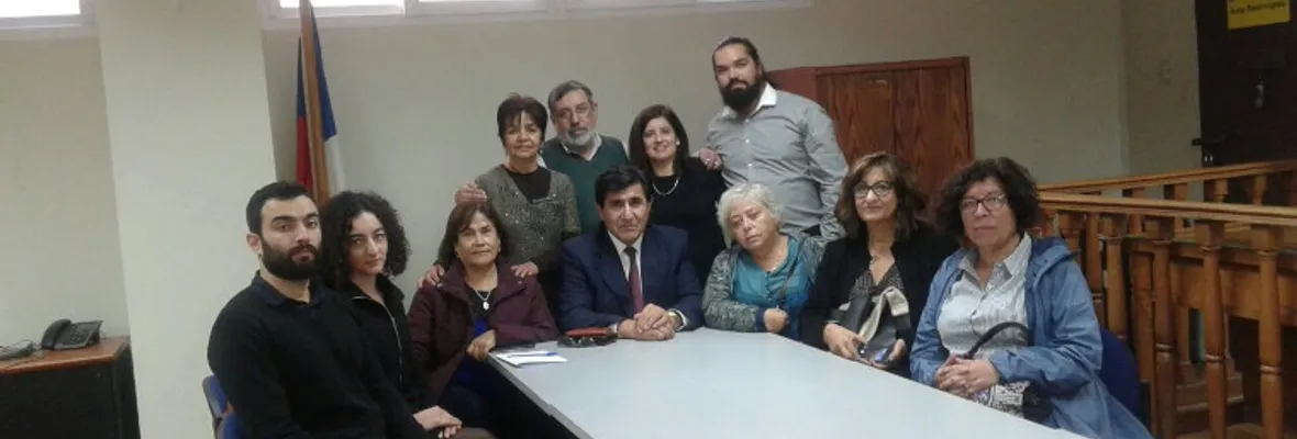 Familiares de asesinados en Operación Alfa Carbón se entrevistan con Ministro Carlos Aldana