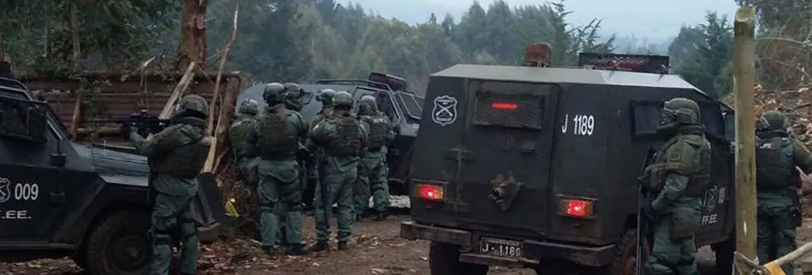 Denuncian secuestro a comunera mapuche en Municipalidad de Ercilla al mismo tiempo que se allanó comunidad de Temucuicui