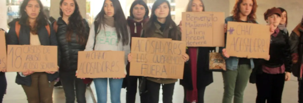 [VIDEO] Entregan a Fiscalía denuncias de abuso y acoso sexual en la U. de Concepción