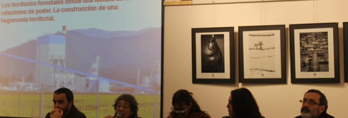 Realizan coloquio sobre impacto de la industria forestal y de los últimos incendios en región del Biobío