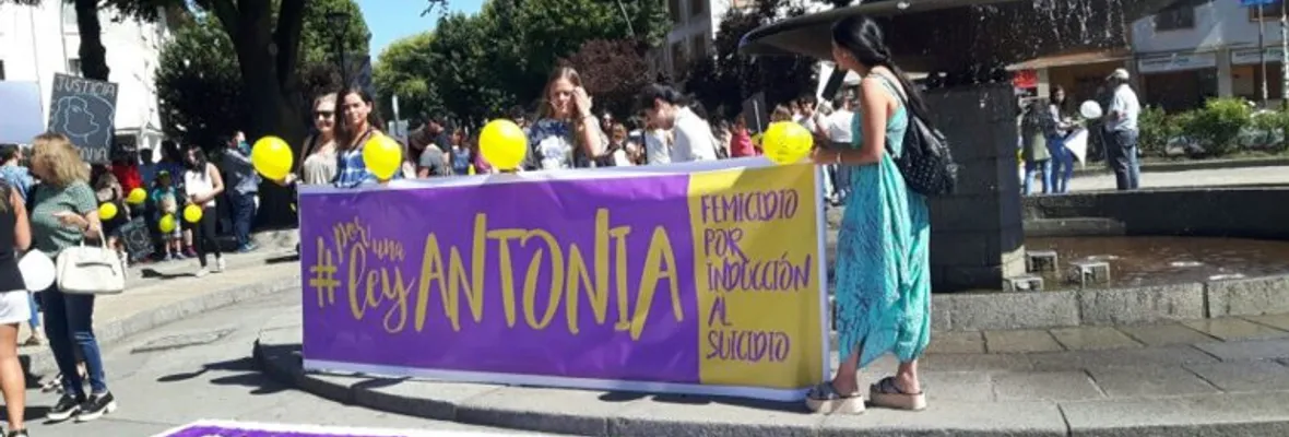 Ley Antonia y la lucha por la no-violencia