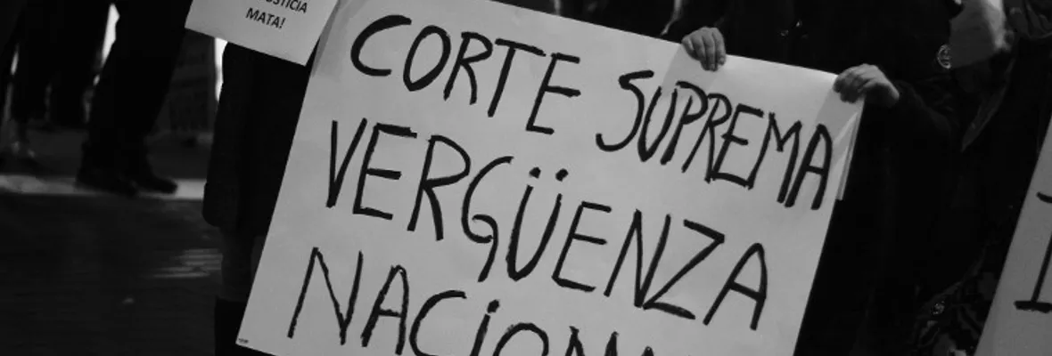 [FOTOS] Mujeres se reúnen en Concepción para dar apoyo a Nabila Rifo tras la rebaja de condena de su victimario