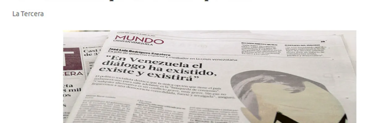 Diario chileno La Tercera publicó entrevistas falsas a ex presidentes de España y Colombia