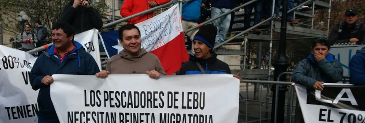 Pescadores de Lebu “El problema de la reineta y de la pesca artesanal en Chile es producto de la empresa Friosur”