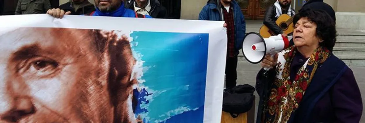 Protestan contra fallo de la Corte de Apelaciones que castiga a Mauricio Hernández Norambuena