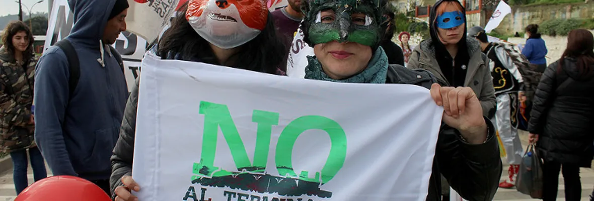 SalvemosNuestraBahía! Carnaval contra la instalación de terminales de gas en la Bahía de Concepción