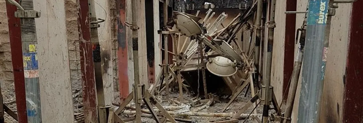 Sindicato de trabajadores de conflicto laboral en cárcel El Manzano niegan participación en los destrozos de la faena