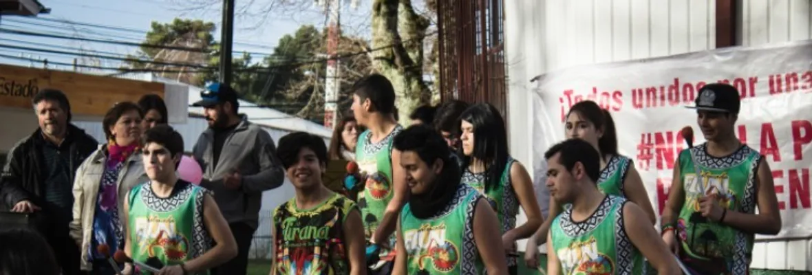 Realizan carnaval contra proyecto de planta de residuos industriales líquidos en Hualqui