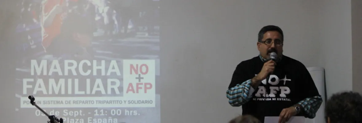 Coordinadora NO+AFP inicia convocatoria a plebiscito para fines de Septiembre