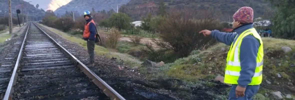 En Til Til sabotean vías de ferrocarril que transporta basura hacia la comuna