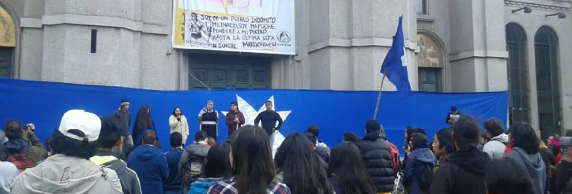 Declaracion Mapuche en la Misa del Gallo en Concepción