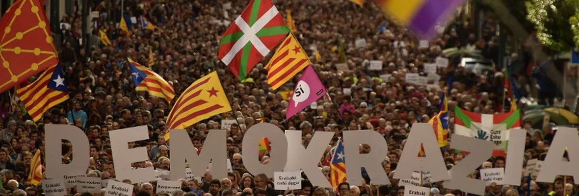 Fuertes tensiones a 12 días del referéndum independentista de Cataluña