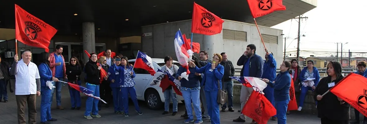 Trabajadores de Hospital Higueras se movilizan por saturación de la asistencia de urgencias