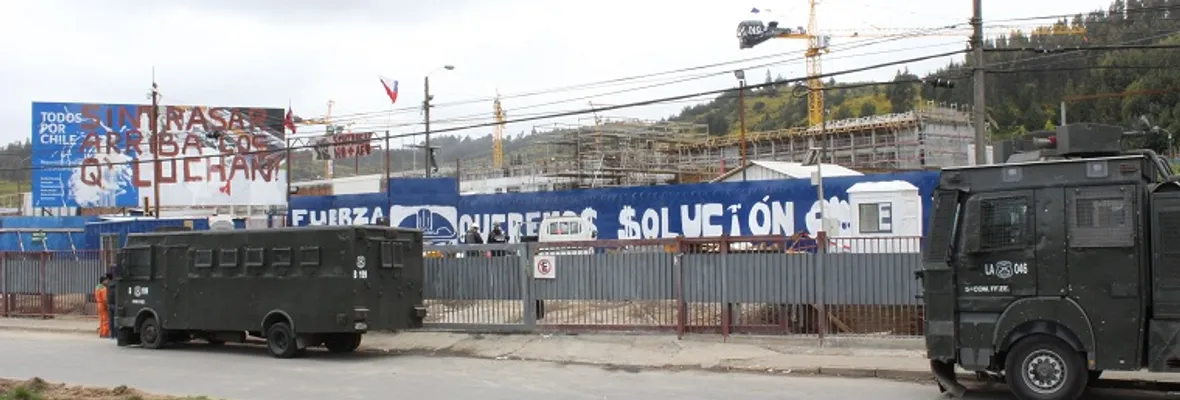 Fuerzas Especiales irrumpen en toma de trabajadores de cárcel El Manzano