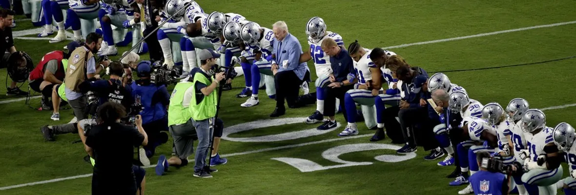 Arrodillarse durante el himno: Protestas en el Football Americano contra Trump