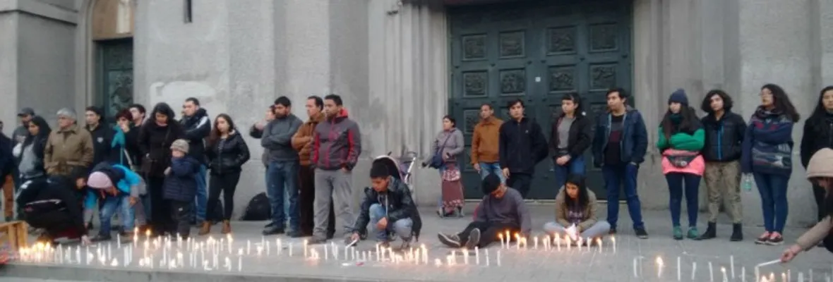 Crítica situación de obreros El Manzano en huelga de hambre y sitiados por Carabineros