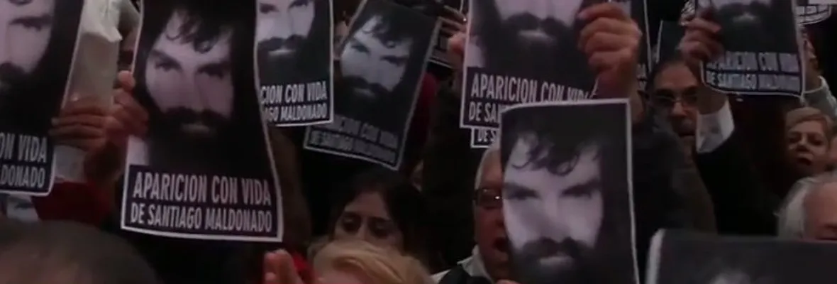 A un año de la desaparición forzada de Santiago Maldonado: el Estado es el responsable