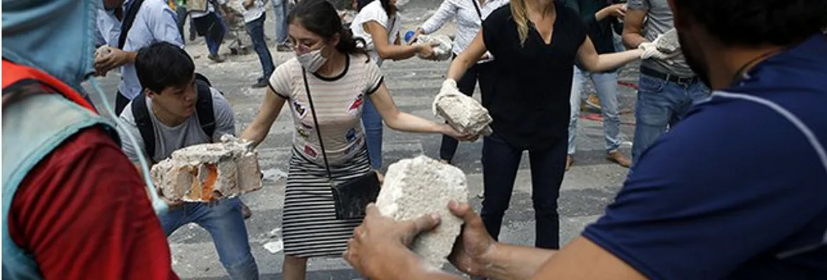 Frente a los terremotos del 7 y 19 de septiembre: Solidaridad con el pueblo mexicano