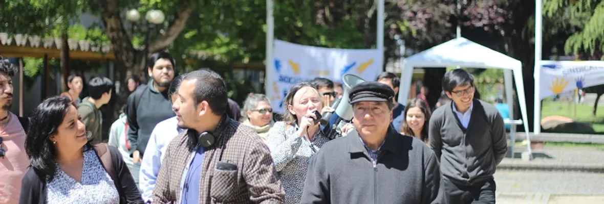 Trabajadores a honorarios UBB entregan carta en rectoría por meses impagos