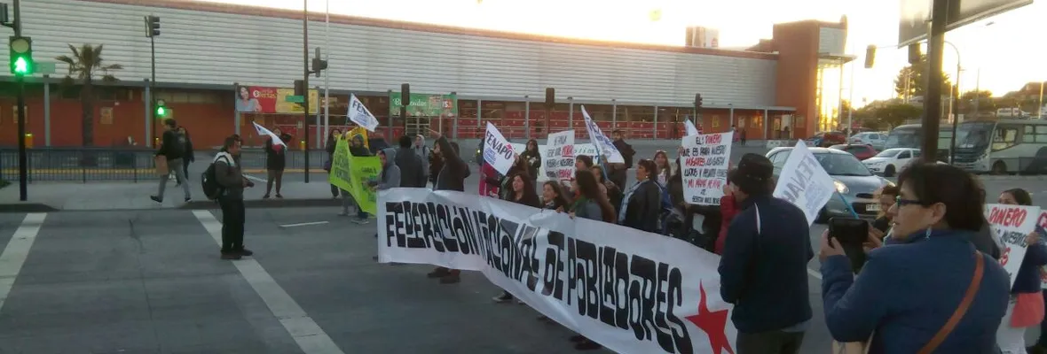 Pobladores protestan en Lorenzo Arenas por dificultades en la adquisición de terrenos