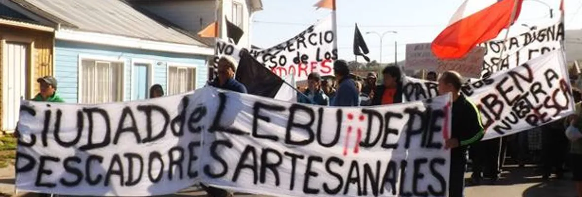 Pescadores de Lebu rechazan entrega de bonos y exigen que reineta sea administrada como migratoria