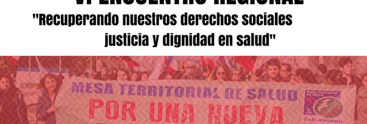 Realizarán encuentro regional para recuperar los derechos sociales, justicia y dignidad en la salud