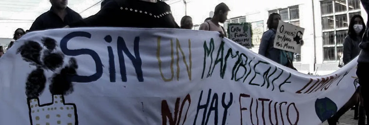 Coronelinos marchan nuevamente por un ambiente libre de contaminación