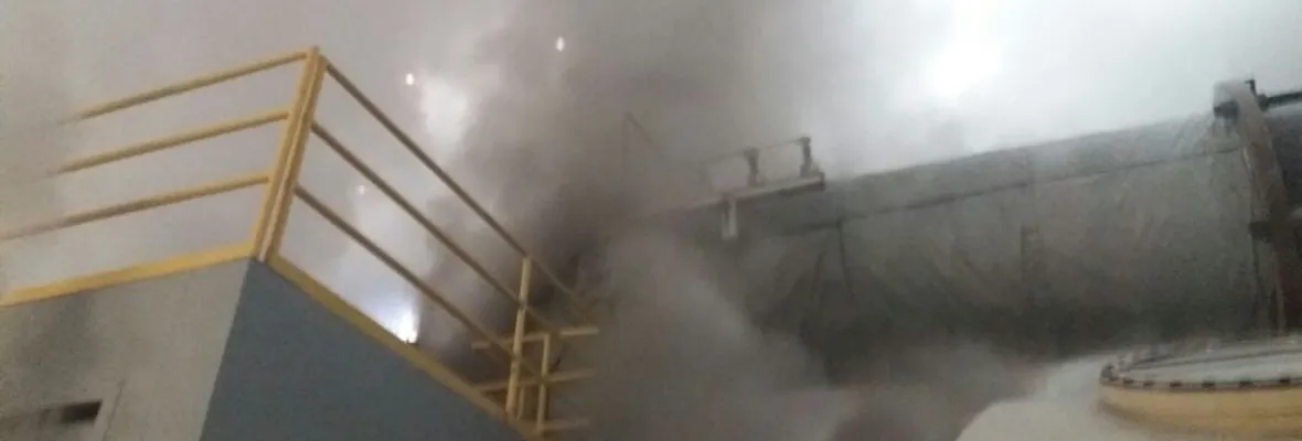 Controlan incendio en termoeléctrica Bocamina 2 en Coronel