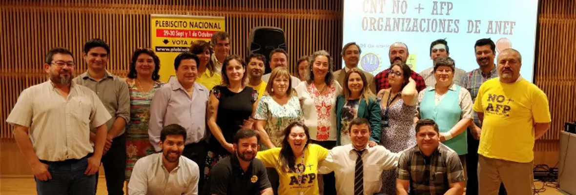 Dirigentas denuncian boicot de cúpula ANEF contra movimiento NO+AFP