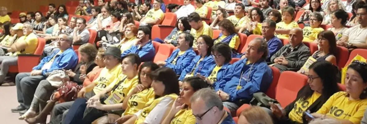 Se inició hoy el Tercer Congreso Nacional de NO+AFP en Copiapó