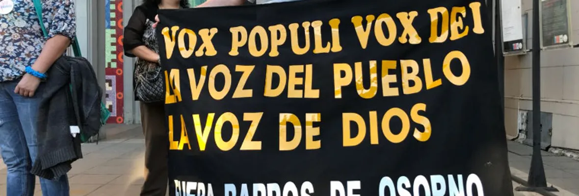Laicos de Osorno: Donde esté el obispo Barros le solicitaremos que renuncie