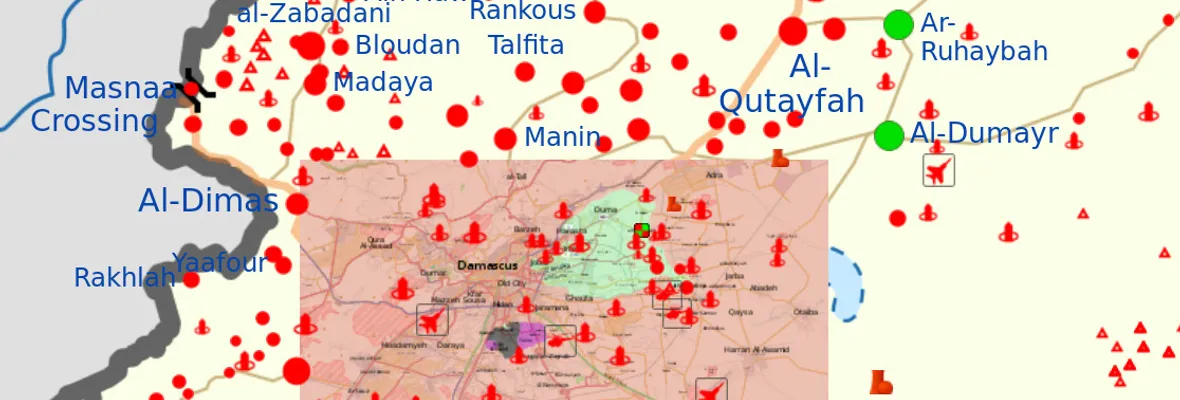 La batalla de Damasco y de la Ghouta Oriental