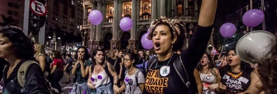 Asesinada a balazos muere Marielle Franco, la concejal que se opuso a la militarización de Río de Janeiro