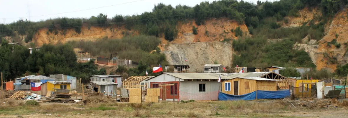 Vecinos sin casa se toman terreno en Coronel por no tener solución habitacional