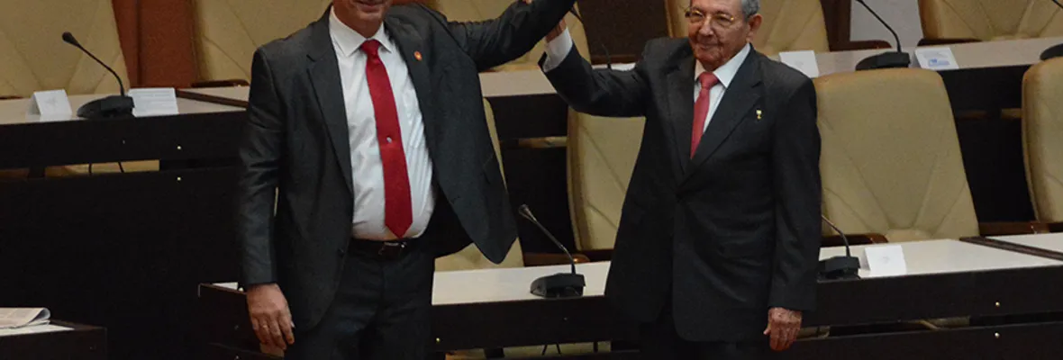 Miguel Díaz-Canel es elegido como nuevo presidente de Cuba por la Asamblea Nacional