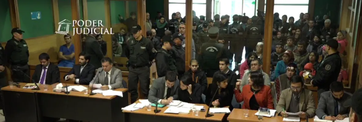 Ariel Trangol y Alfredo Tralcal quedan absueltos, mientras que Benito y Pablo Trangol fueron condenados