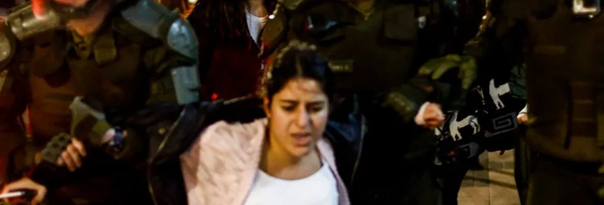 [VIDEO] Marcha contra la cultura de la violación fue reprimida por FF.EE. en Concepción