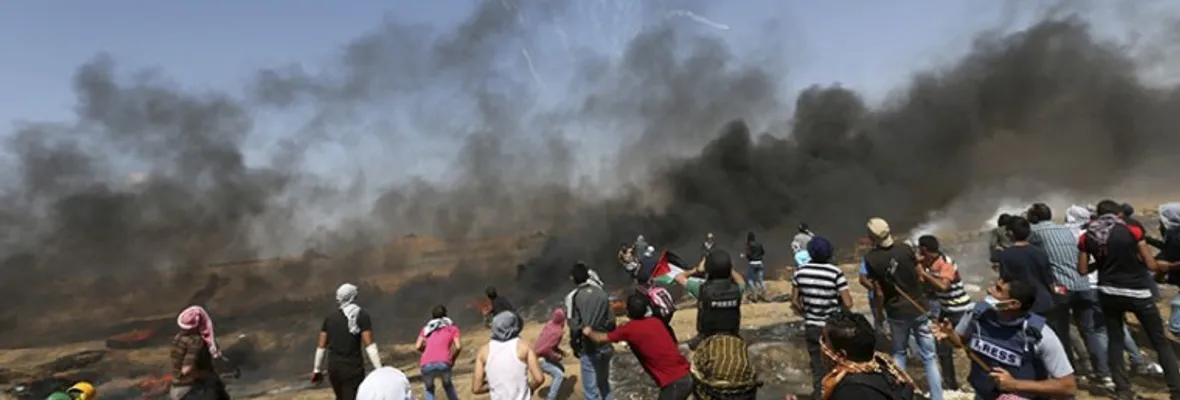 Decenas de muertos y miles de heridos en protestas en Gaza contra el traslado de la embajada de EE.UU. a Jerusalén