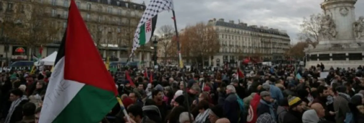 Masivas protestas contra Israel marcan visita de Netanyahu a Francia y Alemania