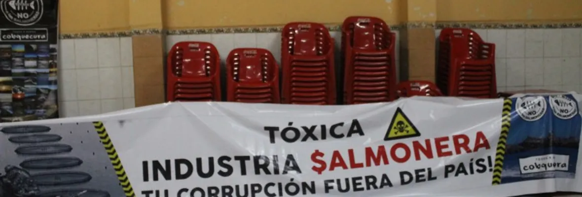 Realizan foro conversatorio sobre arremetida de proyectos salmoneros en el Biobío