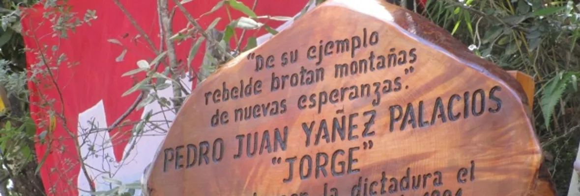Destruyen memoriales en Neltume