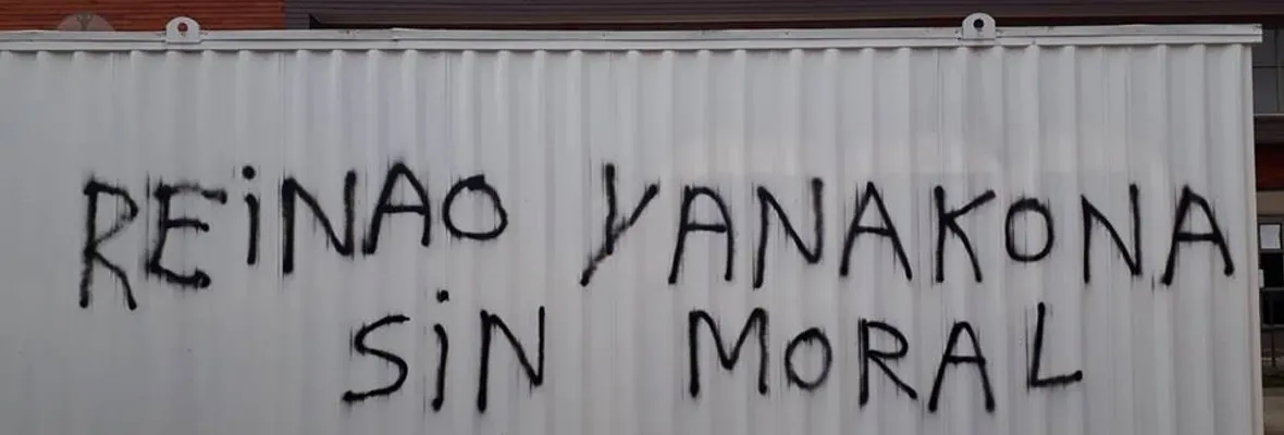 Mapuche se toman Municipalidad de Renaico protestando contra instalación de un relleno sanitario en su territorio