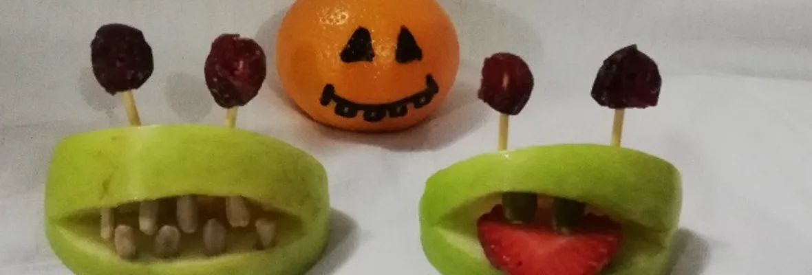 Exceso de dulces en Halloween