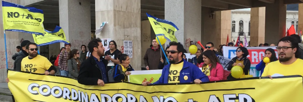 Protesta Nacional No+AFP: «Realizamos una propuesta y los gobiernos no nos han tomado en cuenta»