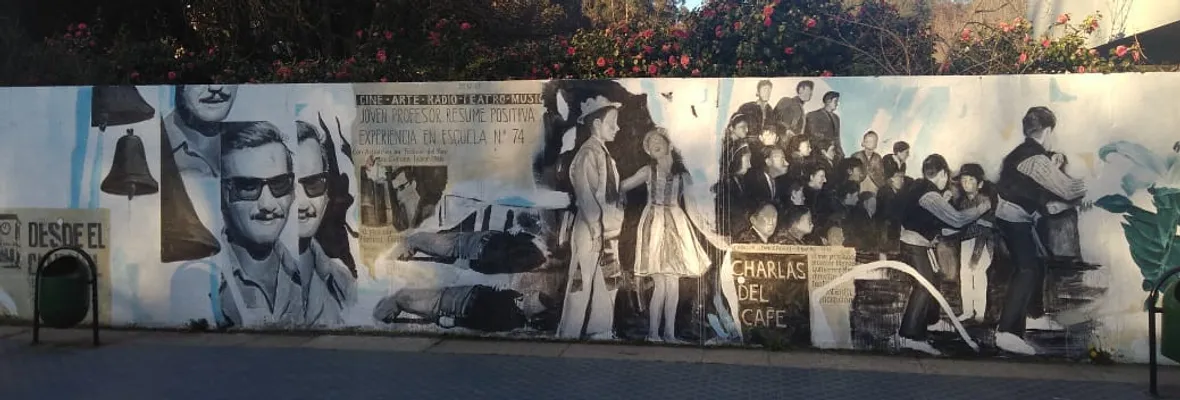 Estudiantes de la UdeC emplazan a rectoría a tomar medidas por vandalización de mural en sitio patrimonial