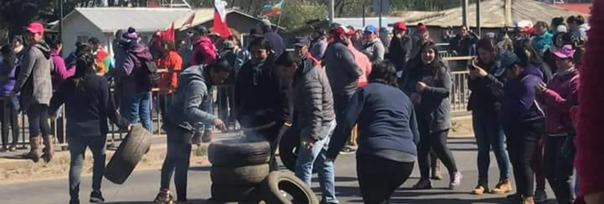 Trabajadores Proempleo del Biobío salen a la calle en nueva jornada de protesta