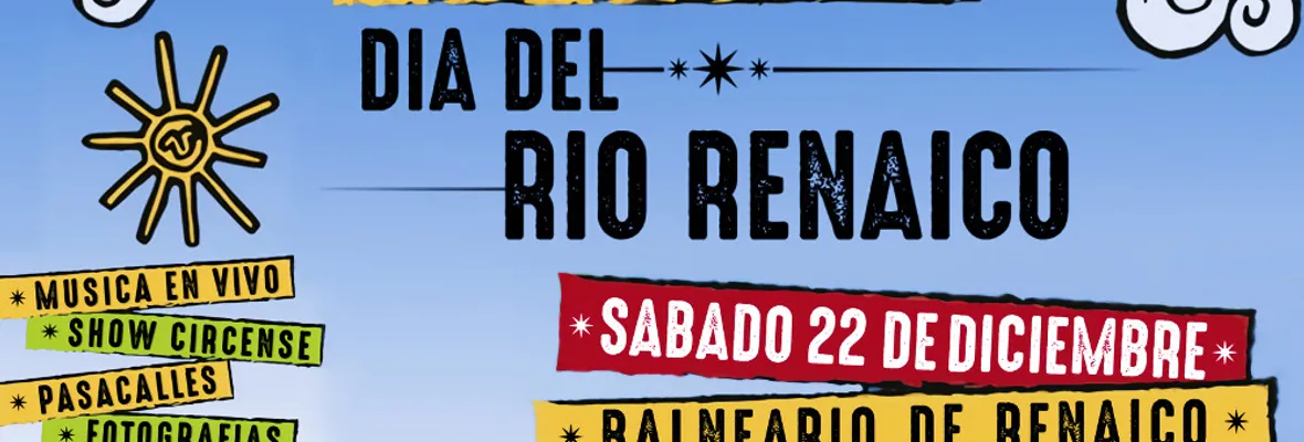 Este sábado se celebrará el Día del Río Renaico
